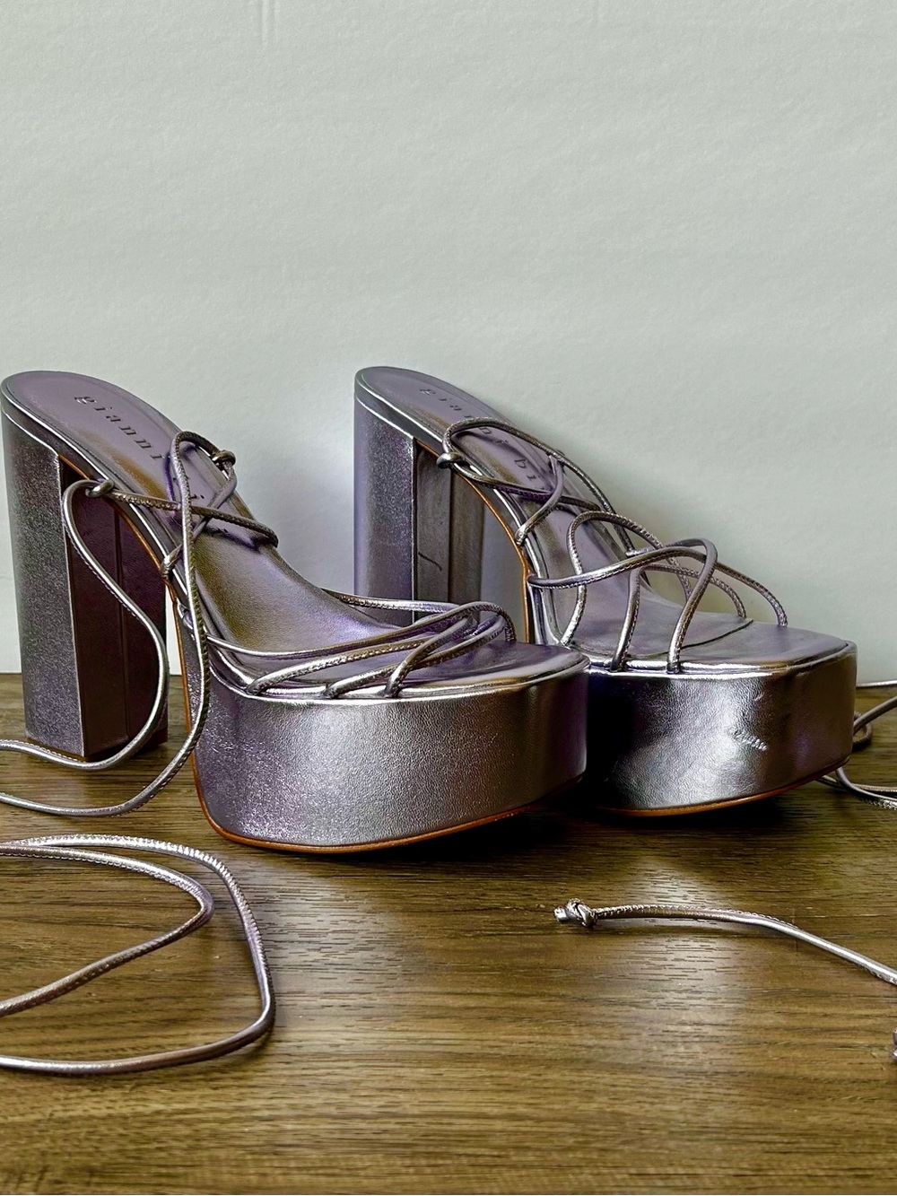 Gianni Bini Lavender Platform Heels
